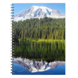 Caderno Espiral Mt. Rainier Notebook, Diário do Parque Nacional