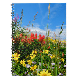 Caderno Espiral Mt. Wildflower
