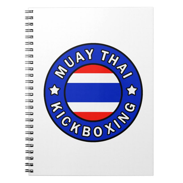 Caderno Espiral Muay Thai (Frente)