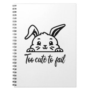 Caderno Espiral Muito fofo para falhar