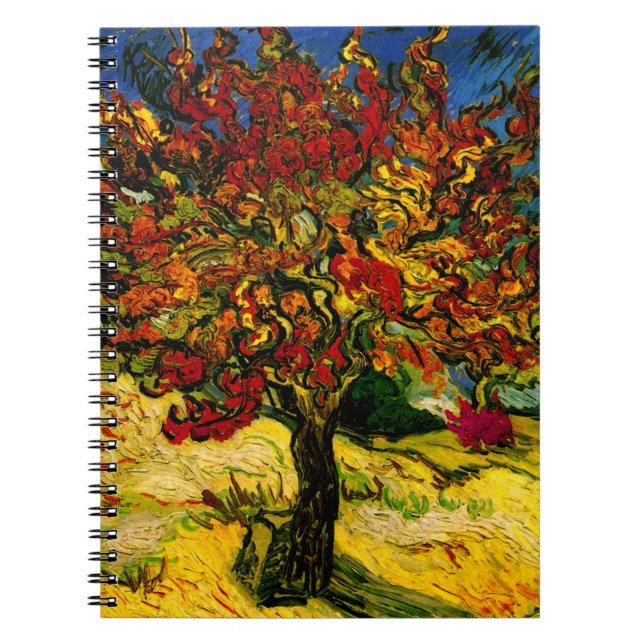 Caderno Espiral Mulberry Tree Van Gogh Fine Art (Frente)