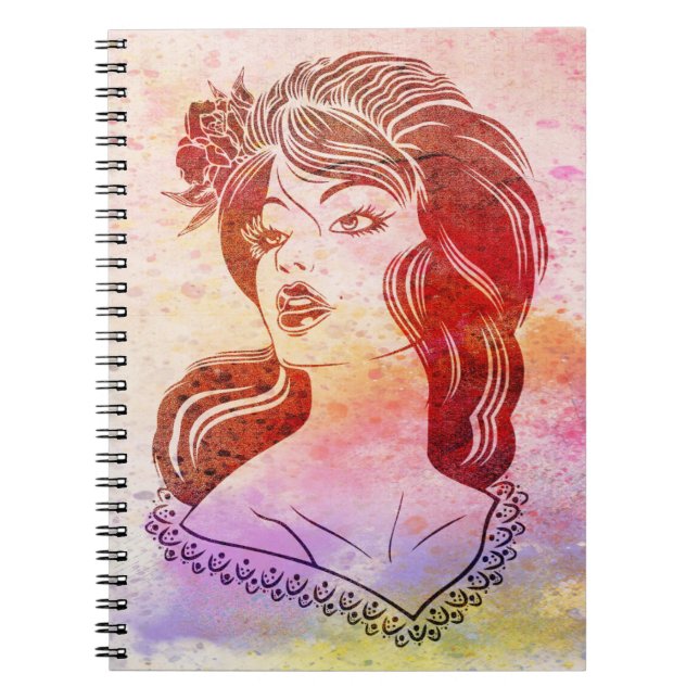 Caderno Espiral Mulher (Frente)