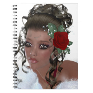 Caderno Espiral Mulher do afro-americano