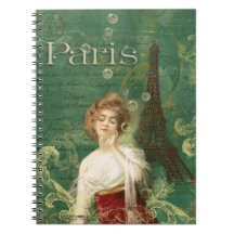 Mulher do Art Deco Paris com bolhas Torre Eiffel
