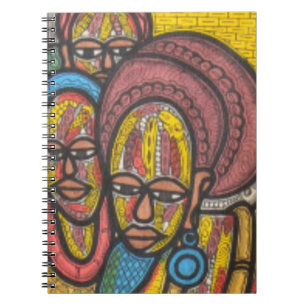 Caderno Espiral Mulher do mercado