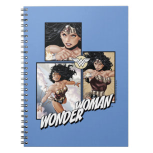 Caderno Espiral Mulher Maravilha Novo 52 Gráfico de BD