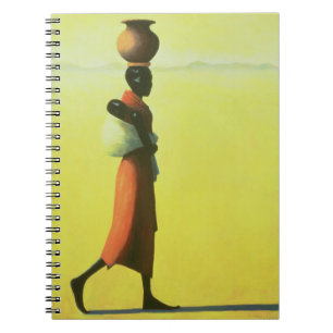 Caderno Espiral Mulher que anda 1990