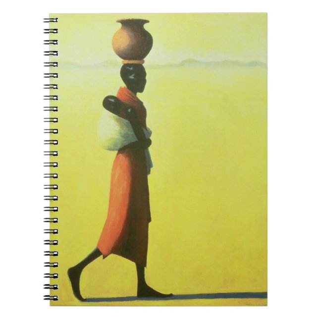 Caderno Espiral Mulher que anda 1990 (Frente)