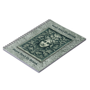 Caderno Espiral Mulher Verde - Pedra