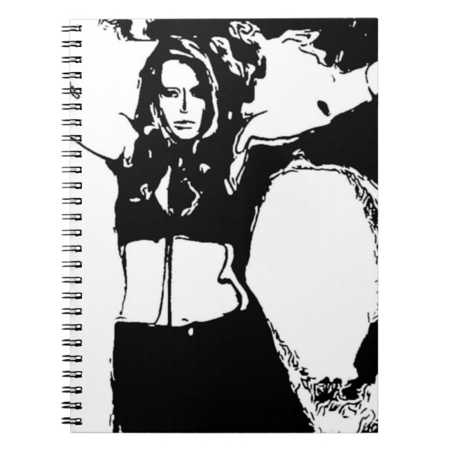 Caderno Espiral Mulher Witchy (Frente)