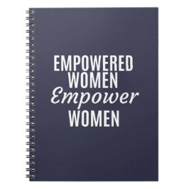 Caderno Espiral Mulheres capacitadas empoderam mulheres