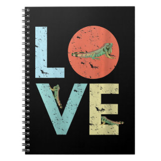 Caderno Espiral Mulheres Iguana Lover Gift Iguana Mãe Réptil Pai