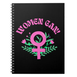 Caderno Espiral Mulheres Podem Feminista