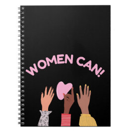 Caderno Espiral Mulheres Podem Feminista