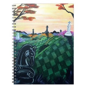 Caderno Espiral Mundo Do Xadrez