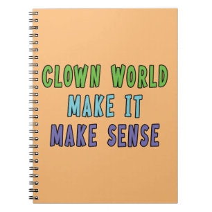 Caderno Espiral Mundo Palhaço