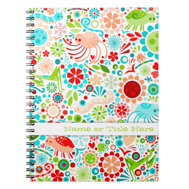 Caderno Espiral Mundo selvagem (Frente)