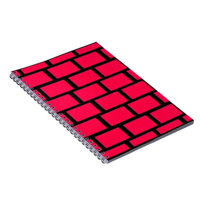 CADERNO ESPIRAL MURA BRICK VERMELHA (Lado Direito)