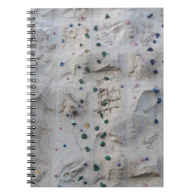 Caderno Espiral Muro de Escalada de Rock (Frente)