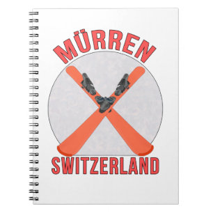 Caderno Espiral Mürren, Suiça