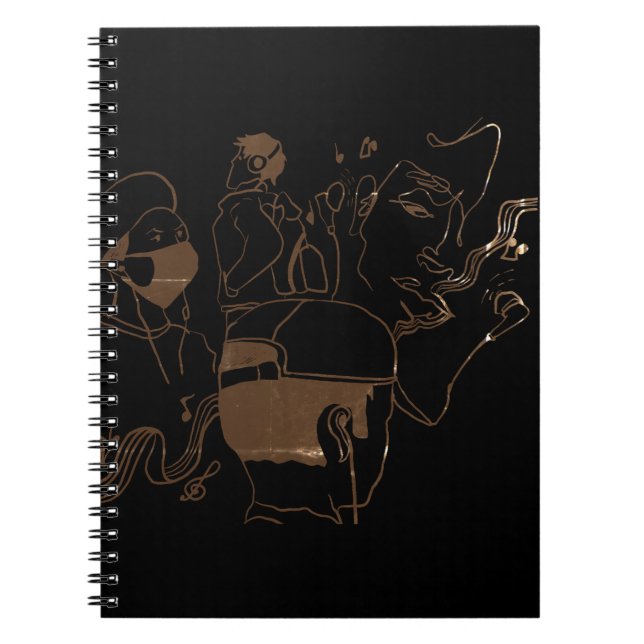 Caderno Espiral música (Frente)