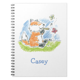 Caderno Espiral Música Amigos Peludos