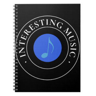 Caderno Espiral Música Interessante