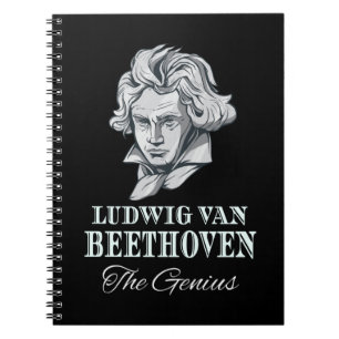 Caderno Espiral Música - Ludwig Van Beethoven O Gênio