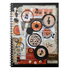 Caderno Espiral Música personalizada