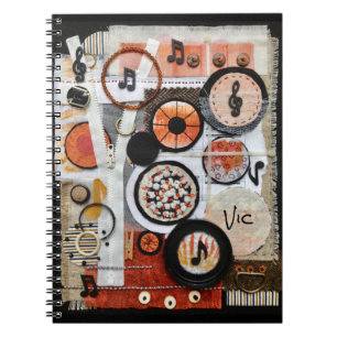 Caderno Espiral Música personalizada