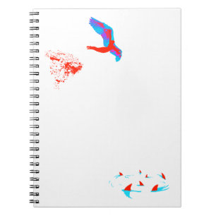 Caderno Espiral música swan