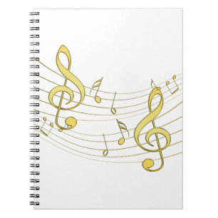 Caderno Espiral Musical