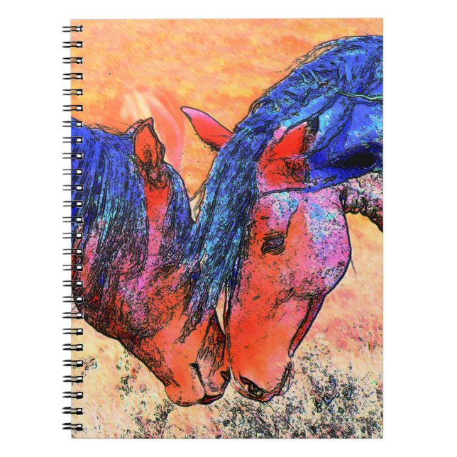 Caderno Espiral Mustangs (Frente)