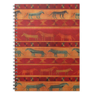 Caderno Espiral Mustangs Gitanos Selvagens