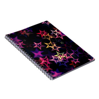 Caderno Espiral MY black stars NOTEBOOK