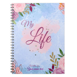 Caderno Espiral My Life-Spiral Photo Notebook