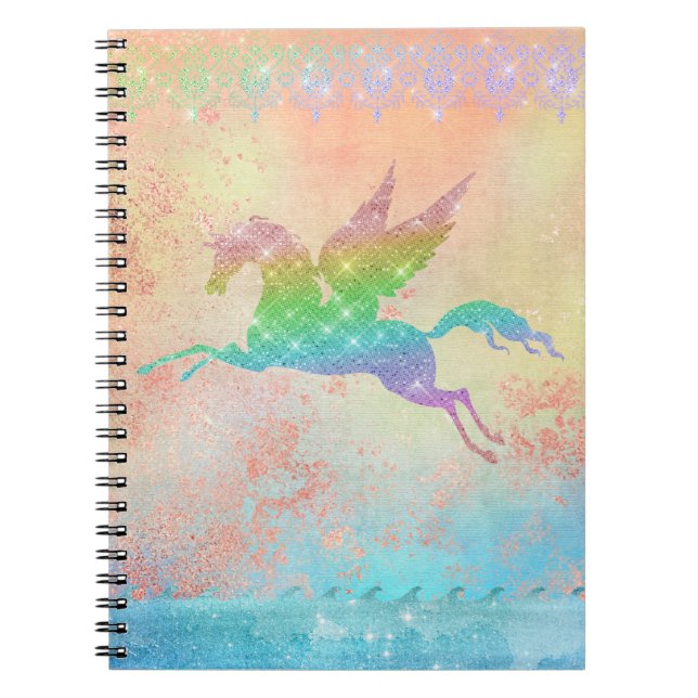 Caderno Espiral My Pegasus Journal (Frente)