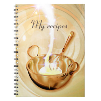 Caderno Espiral My recipes