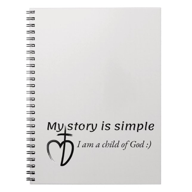 Caderno Espiral My store is simple (Frente)