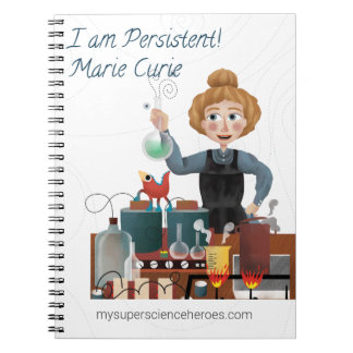 Caderno Espiral My Super Science Notebook - I am persistent