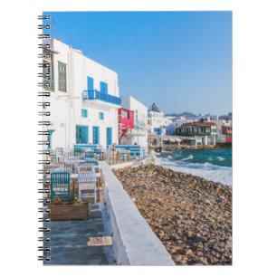 Caderno Espiral Mykonos, Grécia