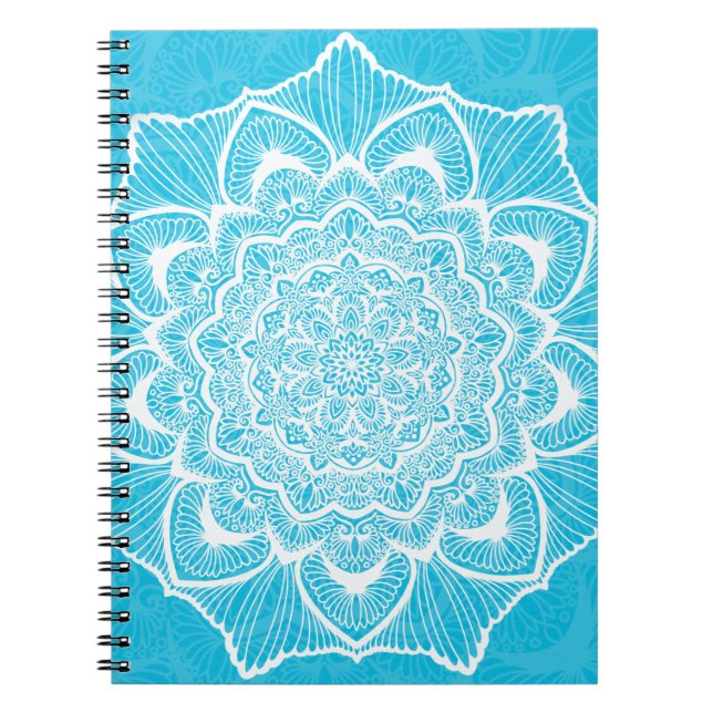 Caderno Espiral Mystic Bloom Mandala (Frente)