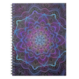 Caderno Espiral Mystic Bloom Mandala