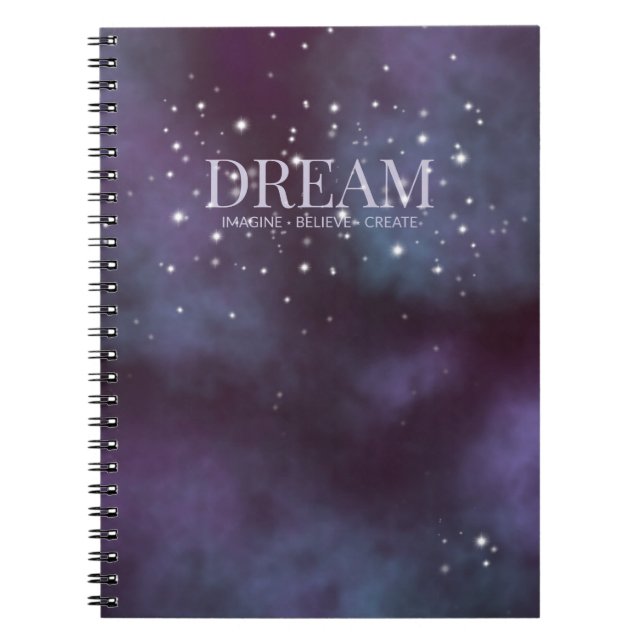 Caderno Espiral Mystical Dream Dusty Violet (Frente)