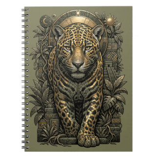 Caderno Espiral Mystical Jaguar