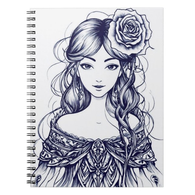 Caderno Espiral MysticRose (Frente)