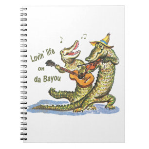 Caderno Espiral Na de Bayou