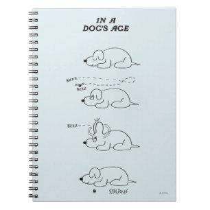 Caderno Espiral Na idade de um cão