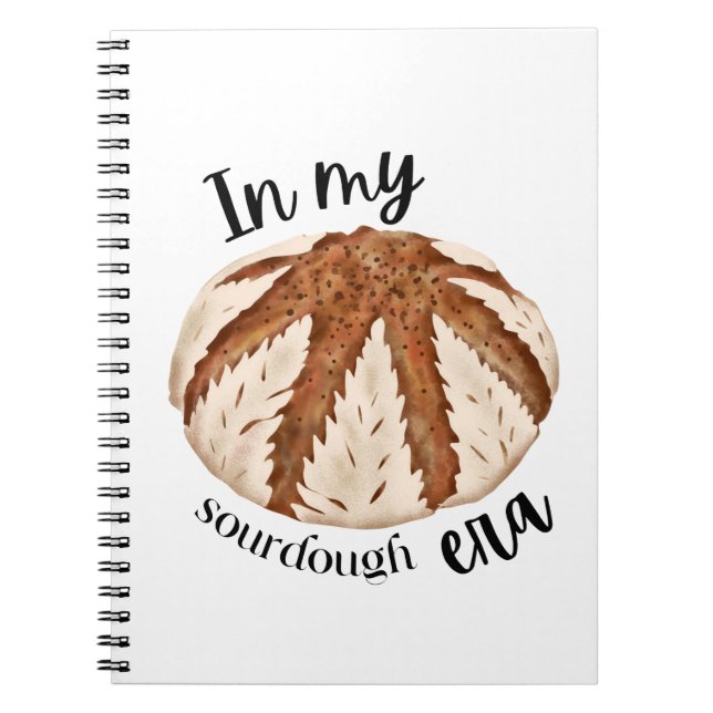 Caderno Espiral Na Minha Época De Sorvete (Frente)