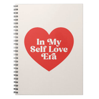 Caderno Espiral Na minha era do amor próprio